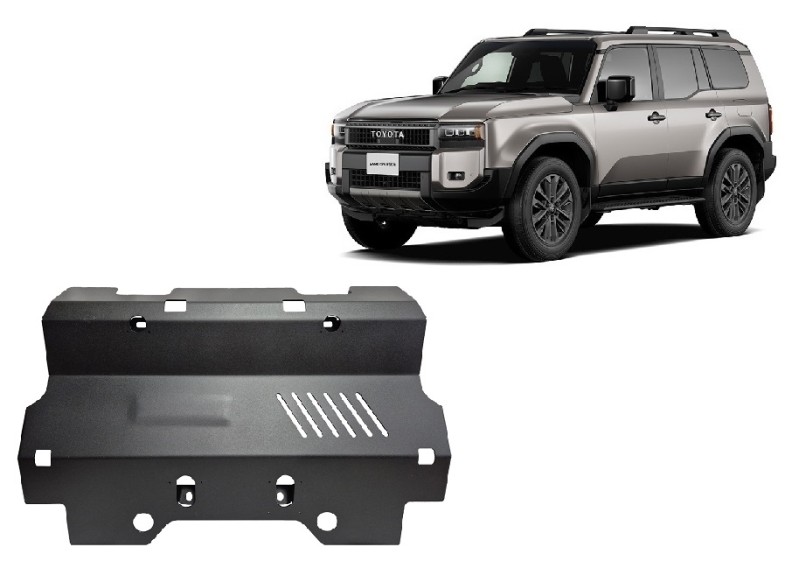 Oceľový kryt chladiča Toyota Land Cruiser (2024-2026)
