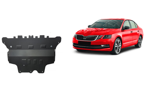 Oceľový kryt motora Skoda Octavia 2 (2013-2019)
