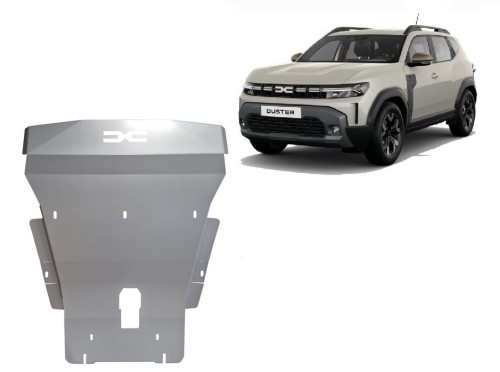Hliníkový kryt motora Dacia Duster- 4x2 (2024-2026)