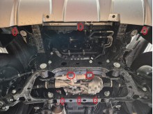 Hliníkový kryt motora Baic Beijing BJ60 (2022-2026)