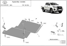 Oceľový kryt diferenciálu Toyota Hilux Invincible (2021-2026)