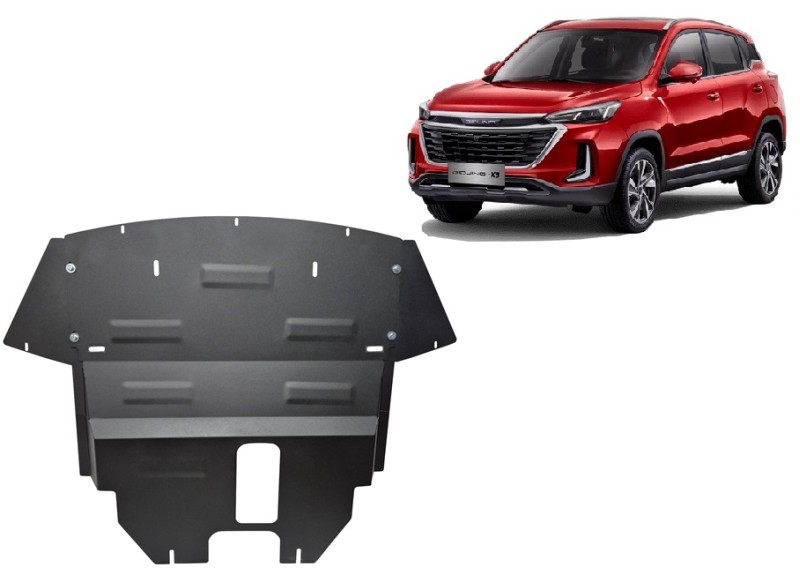 Oceľový kryt motora Baic Beijing  X3 (2024-2026)