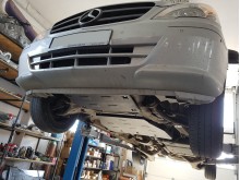 Stalowa Osłona pod silnik Mercedes Vito W639 - 2.2 D 4x2, 4x4 (2003-2014)