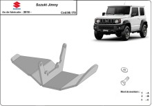 Oceľový kryt diferenciálu Suzuki Jimny (2018-2026)