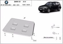 Oceľový kryt motora BMW X3 (2003-2010)