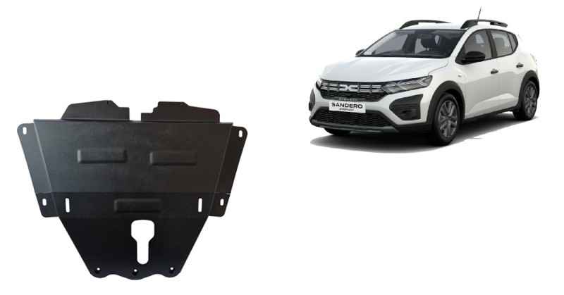 Oceľový kryt motora Dacia Sandero 3 Stepway (2021-2026)