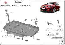 Hliníkový kryt motora Seat Leon (2004-2012)