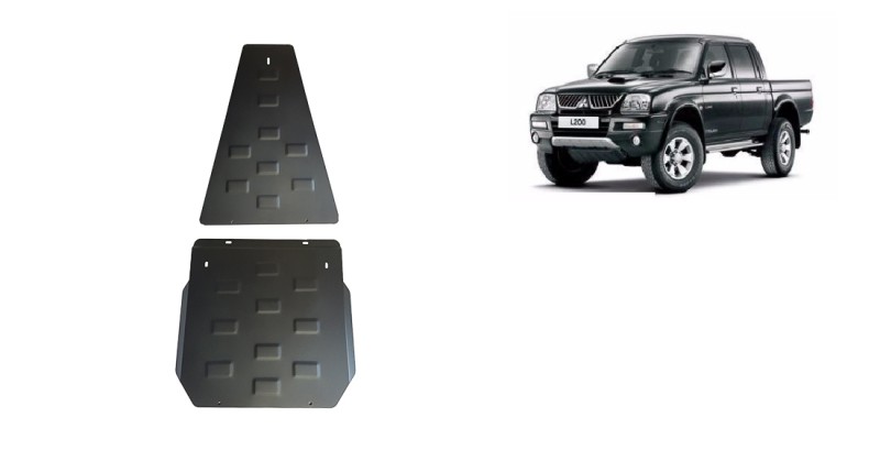Oceľový kryt motora Mitsubishi L200 (1998-2007)