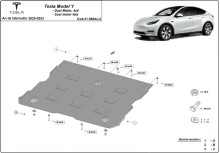 Hliníkový kryt motora Tesla Model Y (2020-2023)