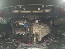 Oceľový kryt motora Kia Ceed (2018-2026)