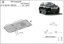 Oceľový kryt prevodovky Volkswagen Touareg (2003-2010)