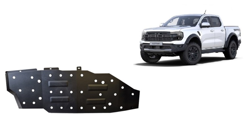 Oceľový kryt palivovej nádrže Ford Ranger Raptor (2023-2026)