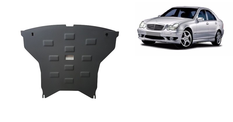 Oceľový kryt motora Mercedes C-Classe (2000-2007)