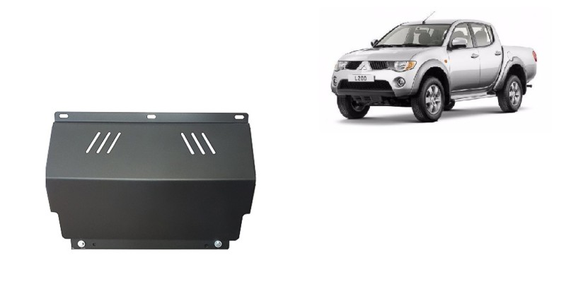 Oceľový kryt chladiča Mitsubishi L200 (2005-2015)