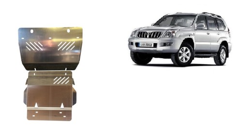 Hliníkový kryt motora Toyota Land Cruiser (2002-2009)