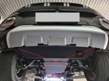 Stalowa Osłona skrzyni biegów Baic Beijing BJ60 (2022-2026)