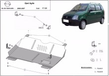 Oceľový kryt motora Opel Antara (2000-2007)