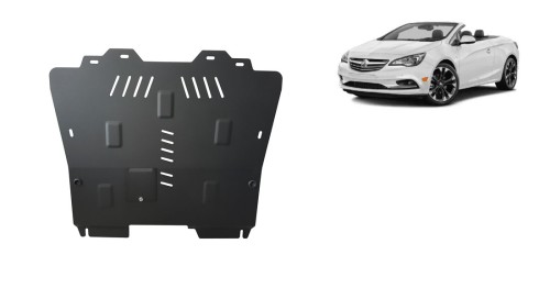 Oceľový kryt motora Opel Agila (H00) (2013-2019)