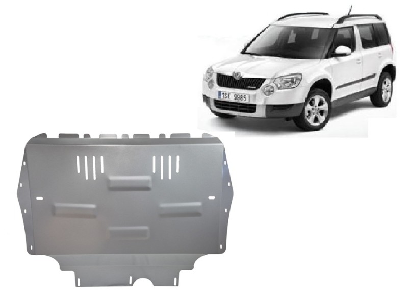 Hliníkový kryt motora Skoda Yeti (2009-2012)
