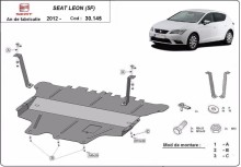 Stalowa Osłona pod silnik Seat Leon Mk3 (2012-2020)