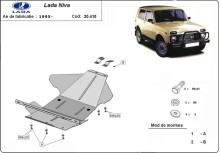 Stalowa Osłona pod silnik Lada Niva (1995-2020)