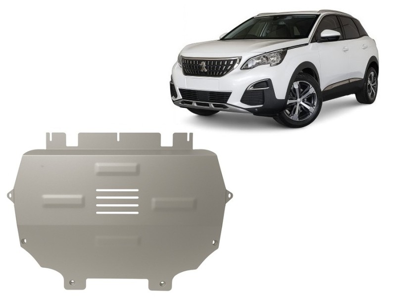 Stalowa Osłona pod silnik Peugeot 3008 Aluminium (2017-2026)
