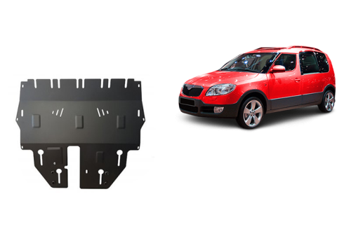 Oceľový kryt motora Skoda Superb - manuálna (2006-2015)