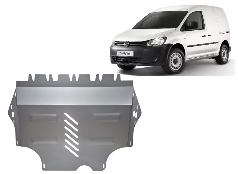 Hliníkový kryt motora s Webasto Volkswagen Caddy (2011-2020)