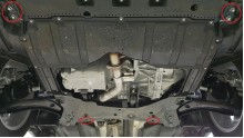 Hliníkový kryt motora Suzuki SX 4 (2021-2023)