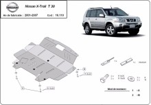 Oceľový kryt motora Nissan X-Trail T32 (2001-2007)