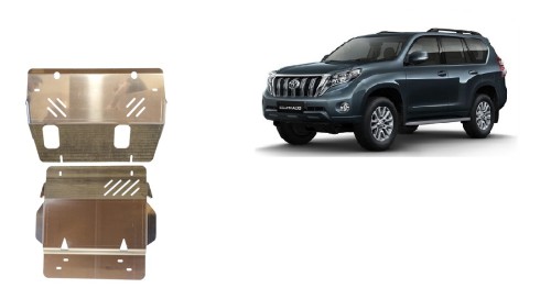 Hliníkový kryt motora Toyota Land Cruiser (2009-2023)
