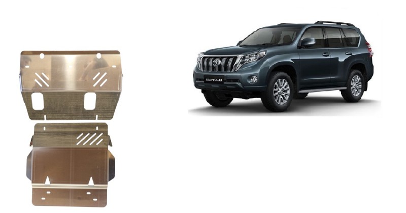 Hliníkový kryt motora Toyota Land Cruiser (2009-2023)