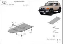 Oceľový kryt prevodovky Toyota Fj Cruiser (2006-2018)