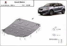 Oceľový kryt motora Suzuki Baleno (2016-2026)
