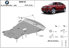 Oceľový kryt motora BMW X6 (2007-2014)