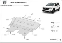 Oceľový kryt motora Dacia Dokker (2012-2021)