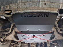 Oceľový kryt chladiča Nissan Navara (2005-2015)