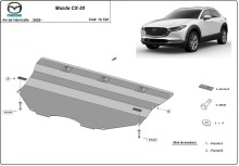 Stalowa Osłona pod silnik Mazda CX-30 (2019-2026)