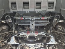 Hliníkový kryt chladiča Toyota Land Cruiser (2024-2026)