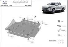Stalowa Osłona skrzyni biegów Ssangyong Musso Grand (2018-2026)