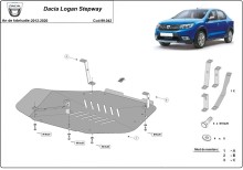 Stalowa Osłona zbiornika paliwa Dacia Logan Stepway (2012-2020)