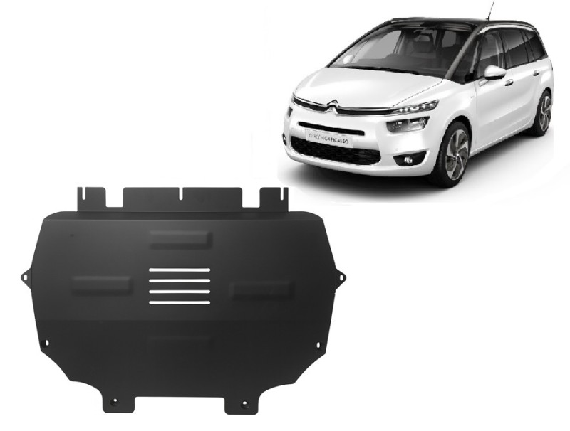 Oceľový kryt motora Citroen Grand C4 Picasso (2013-2018)