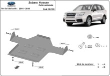 Oceľový kryt prevodovky Subaru Forester (2014-2018)