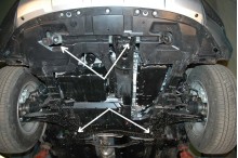 Oceľový kryt motora Peugeot 406 (2007-2012)