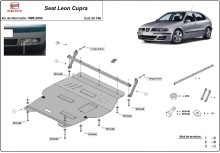 Stalowa Osłona pod silnik Seat Leon Cupra Mk1 (1998-2004)