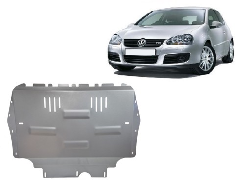 Hliníkový kryt motora Volkswagen Golf (2004-2010)