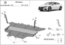 Oceľový kryt motora VW Passat B5 2.5 TDI V6 (2015-2023)