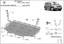 Oceľový kryt motora pozinkovaná Volkswagen Transporter T5 (2010-2015)