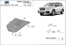 Oceľový kryt prevodovky Subaru Forester (2014-2018)