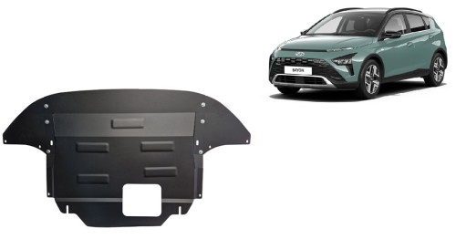 Oceľový kryt motora Hyundai Bayon (2021-2026)